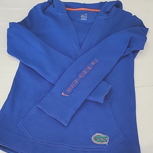 Nike Florida Gators Waffle Knit Thermal Hoodie szM  BinP - Picture 9 of 9